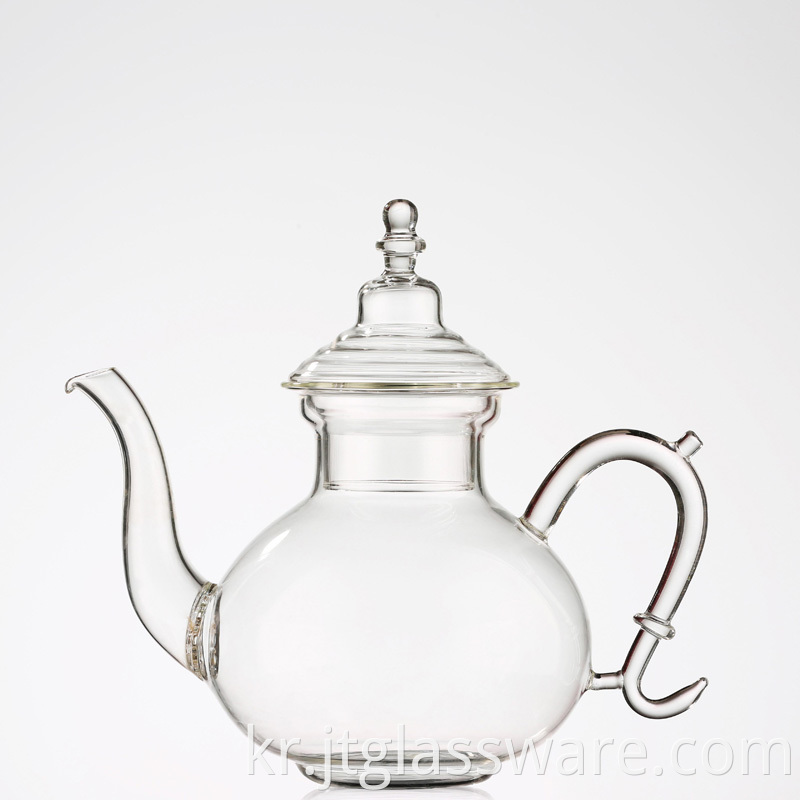 耐热硼硅酸盐玻璃茶壶 